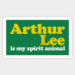 Arthur Lee /// Retro 60s Style Fan Art Design Magnet